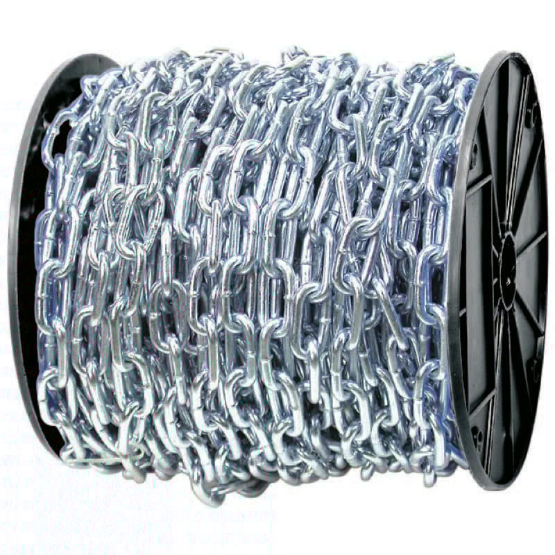 immagine 0 del prodotto catena genovese zincata in rotoli n 26 maglia mm.7,5 in rotoli da mt.25