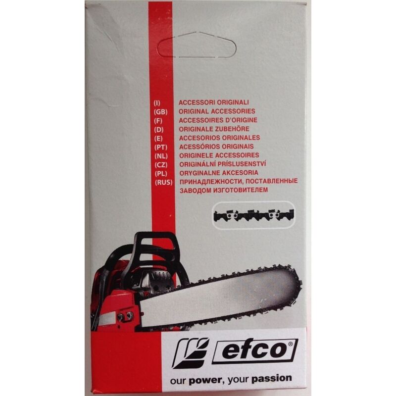 foto del prodotto catena k258c k 072e 72 denti .325 x.058 1,5 mm l.28 50 cm semi chisel