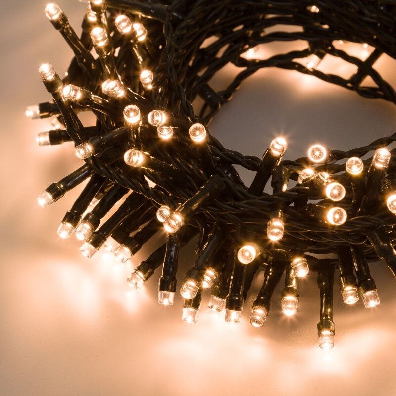 foto del prodotto catena lineare 1500 led bianco caldo l 60,5m in bobina