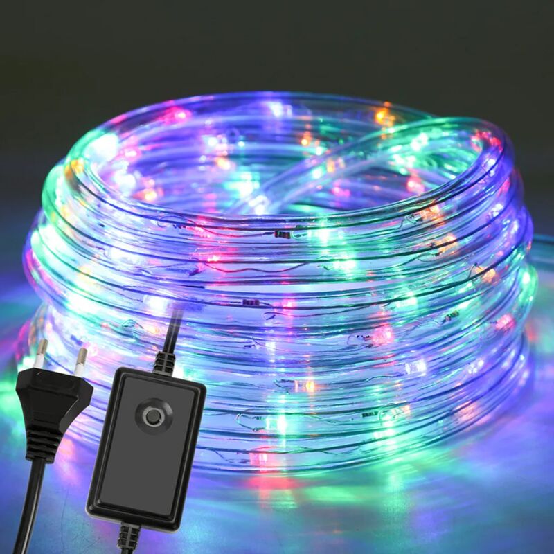 foto del prodotto catena luminosa a led per esterni interni, catena luminosa colorata da 20 m