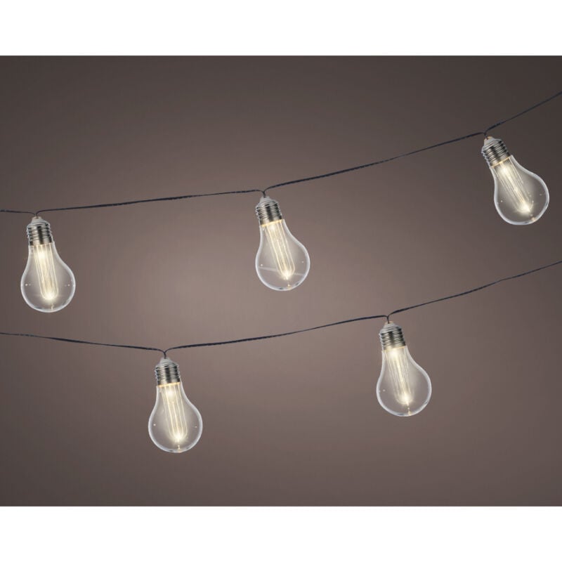foto del prodotto catena luminosa solare 450cm 10 led