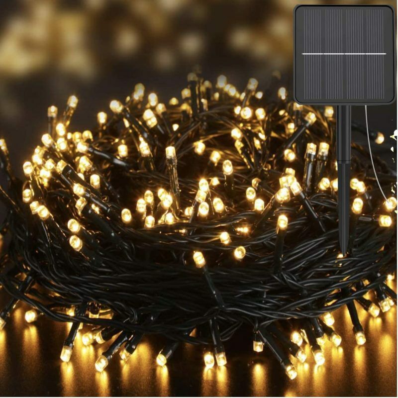 foto del prodotto catena luminosa stringa luci led luce calda 