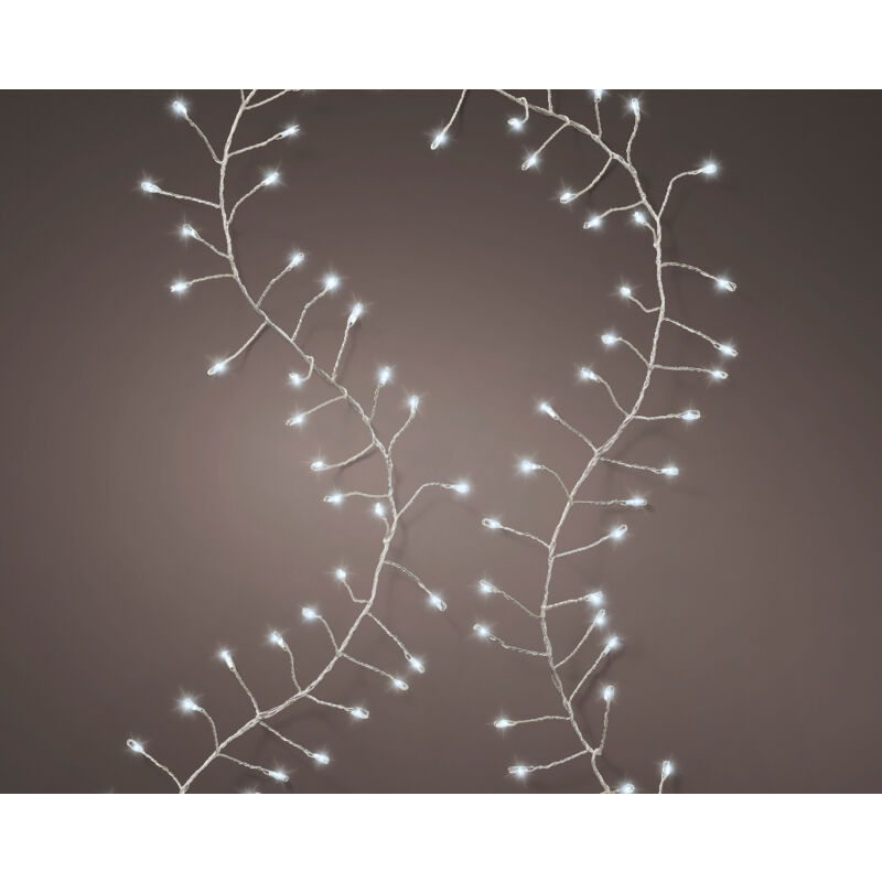 foto del prodotto catena micro 100 led 120 cm argento freddo