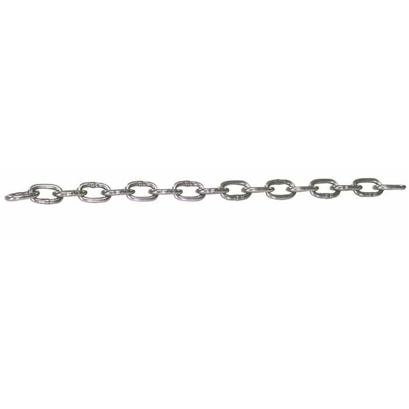 foto del prodotto catena modello genovese con maglia 4mm