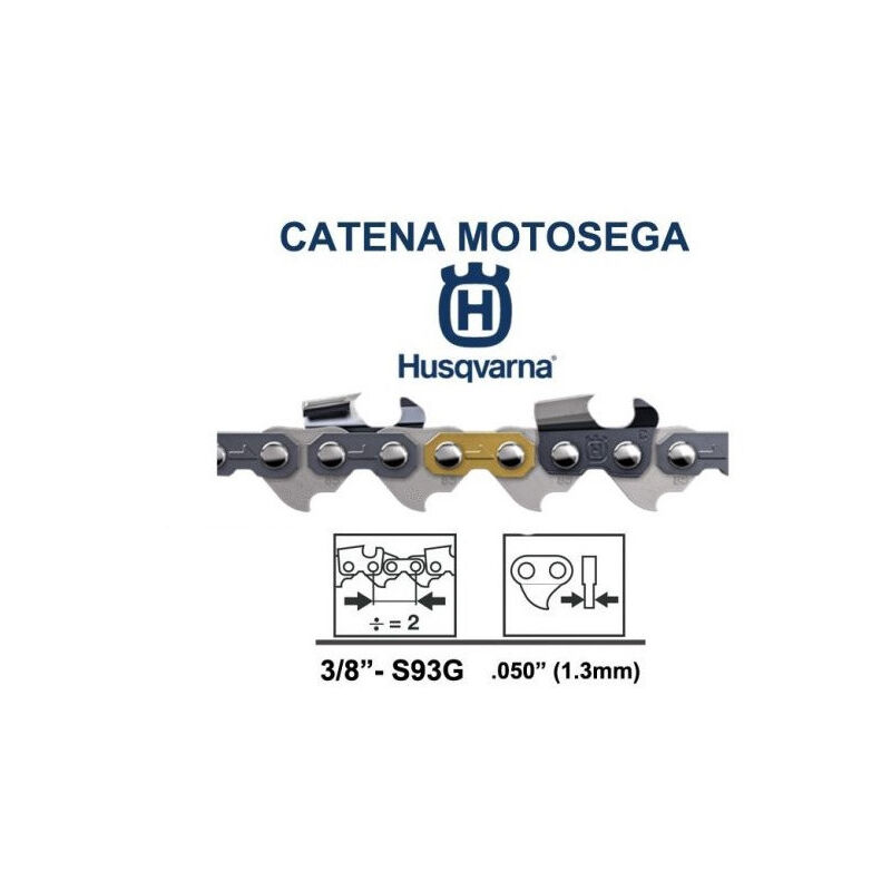 foto del prodotto catena motosega husqvarna x cut sp33g passo 325 pixel 1,3 mm maglie 66