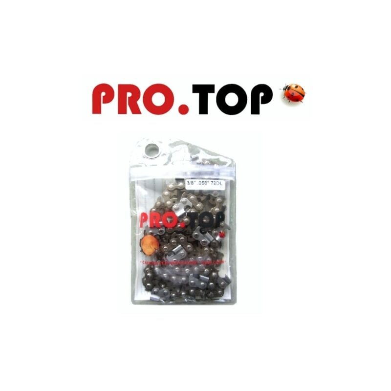 foto del prodotto catena motosega passo 1 4 pollici spessore 1,1mm 34 maglie pro.top 24 34