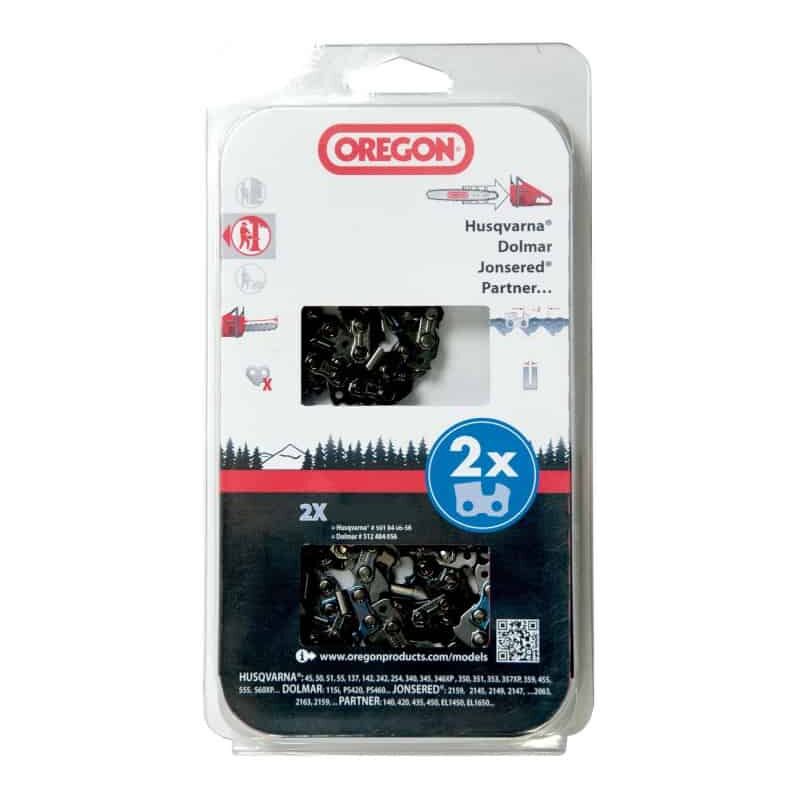 foto del prodotto catena per motosega oregon 564443 set di 2