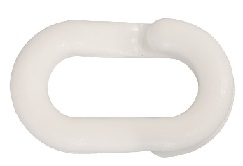 foto del prodotto catena plastica gancio falsa maglia mm.6 pz.25 confezione da pezzi 25