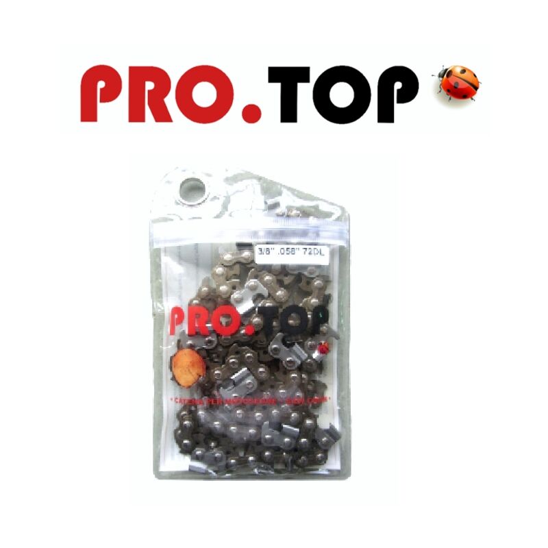 foto del prodotto catena pro.top 325 spessore 1.5 mm passo 325 64 maglie per motosega