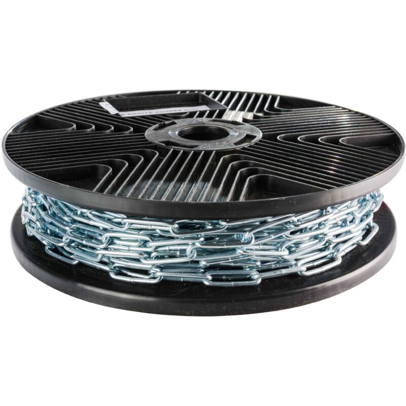 foto del prodotto catena saldata 2 mm in acciaio zincato 25m