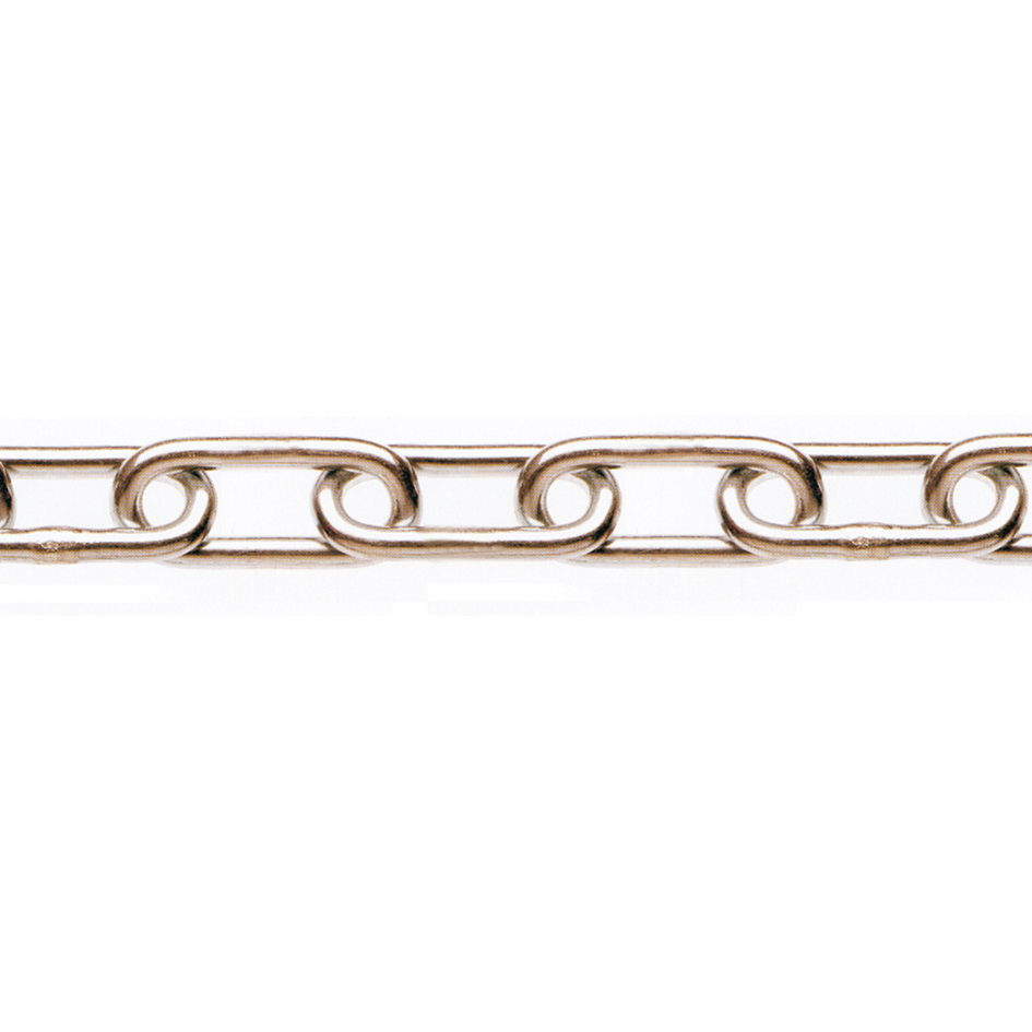 foto del prodotto catena tipo c 6 mm. in acciaio zincato 25 mt.