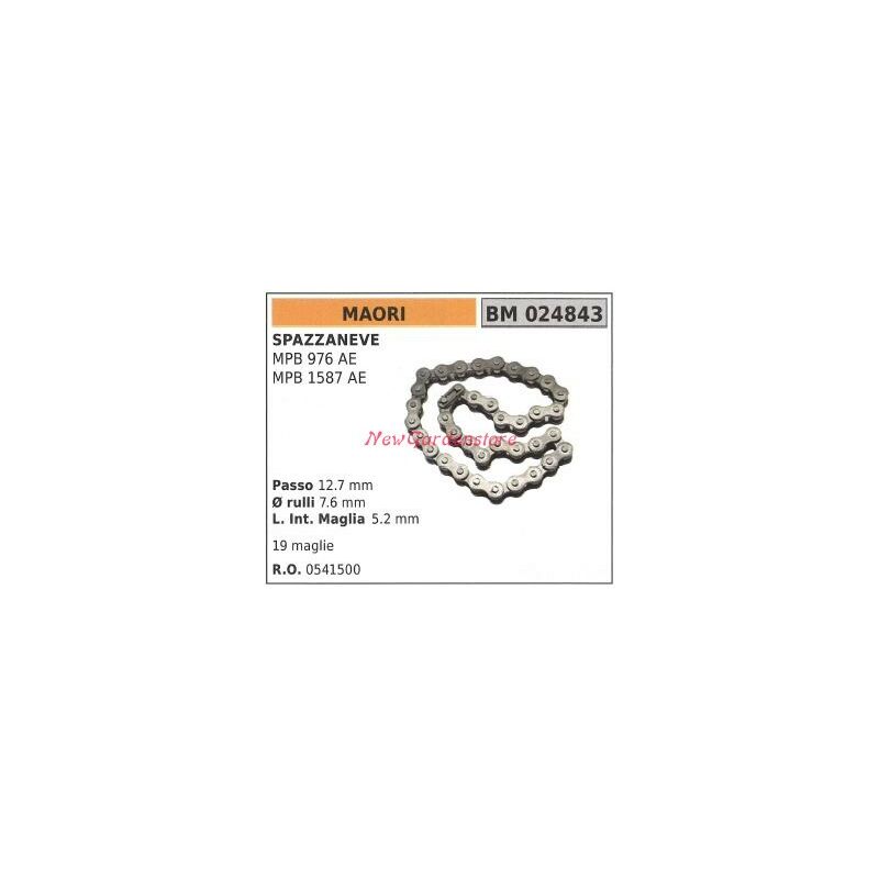 foto del prodotto catena traino trasmissione maori spazzaneve mpb 976 ae 024843