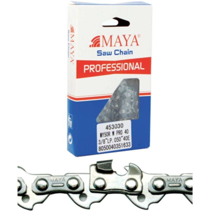 foto del prodotto catena x motosega widia pro 3 8r maya 40x1,3 my50rwpro 1 pezzo