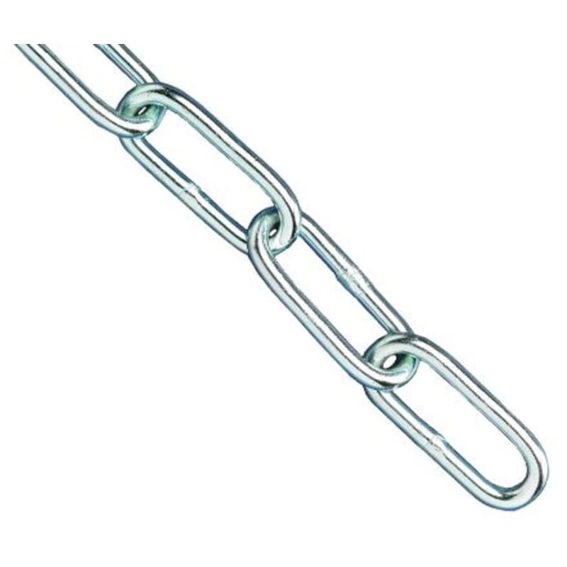 foto del prodotto catena zincata, 4 mm x 2,5 m faithfull