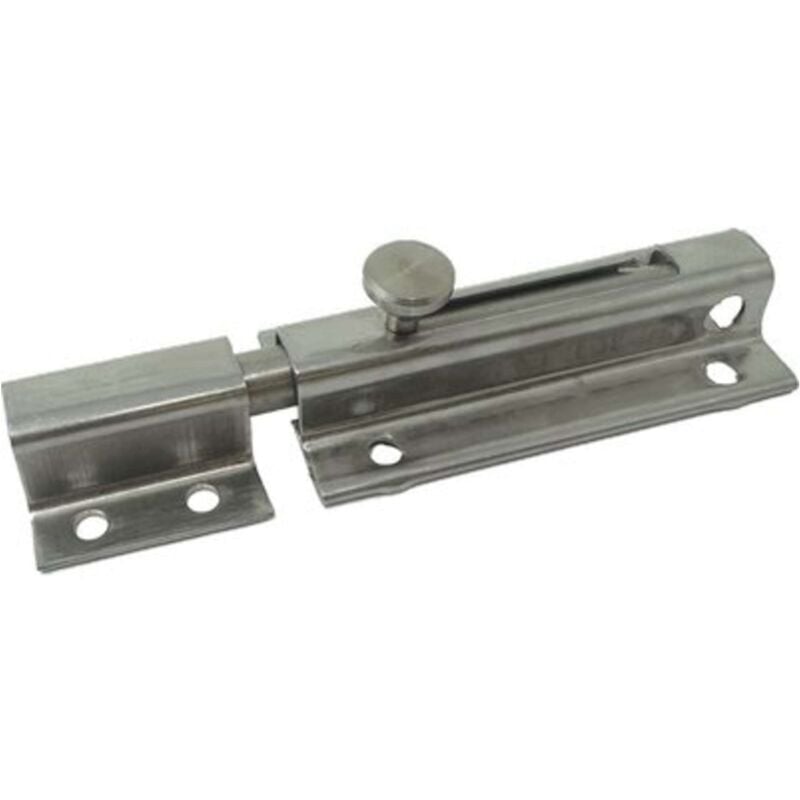 foto del prodotto catenaccio portalucchetto tondo 15 i ibfm acciaio inox piastra mm 33 cm 9 15 2 pezzi