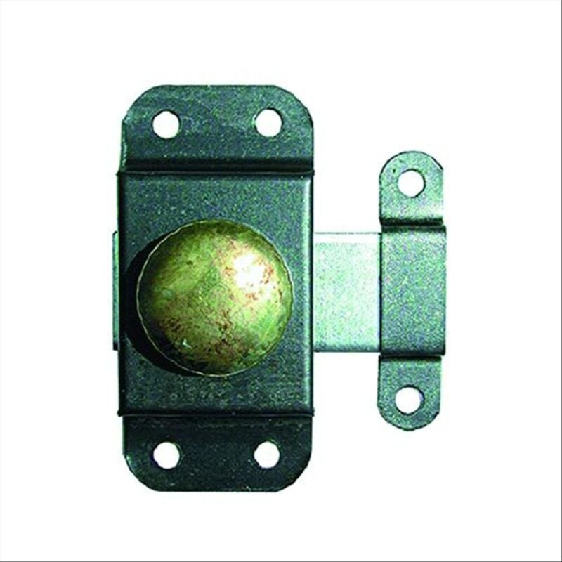 foto del prodotto catenaccio targettes in ferro brunito per chiusura sicura ed elegante di porte, finestre e mobili -25 mm / 1 pezzo