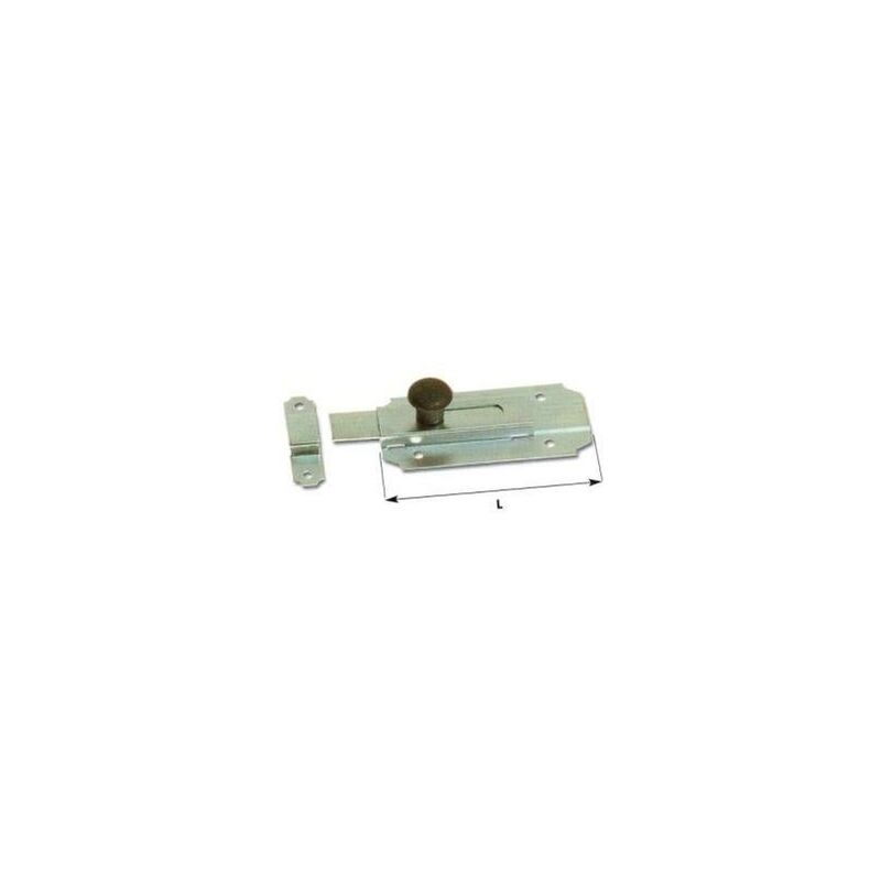 immagine 0 del prodotto catenacciolo foragliato mm.90 acc.znc