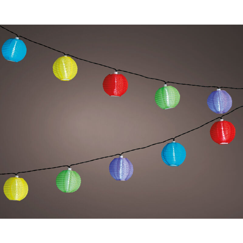 foto del prodotto catenaria solare in nylon multicolore