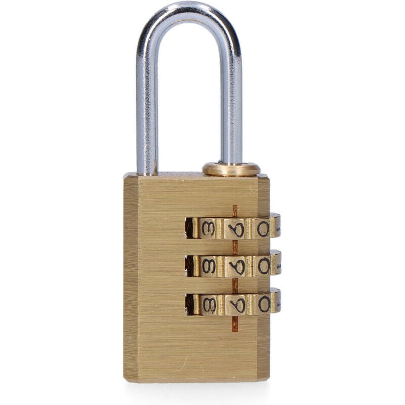 foto del prodotto catene a combinazione brasso 21 mm sicurezza compacte oro cromo