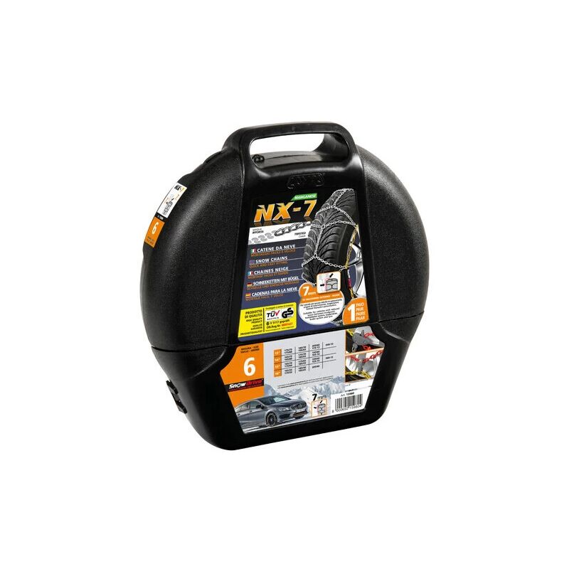 foto del prodotto catene da neve per auto nx 7 7 9mm gr.6 snowdrive 15980