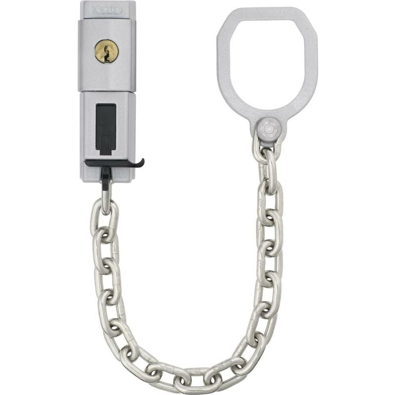 foto del prodotto catenella di sicurezza per porta con anello argento abus abts21542