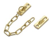 foto del prodotto catenella x porte finestre ottone luc. cm.20 art.307 confezione da pezzi 10