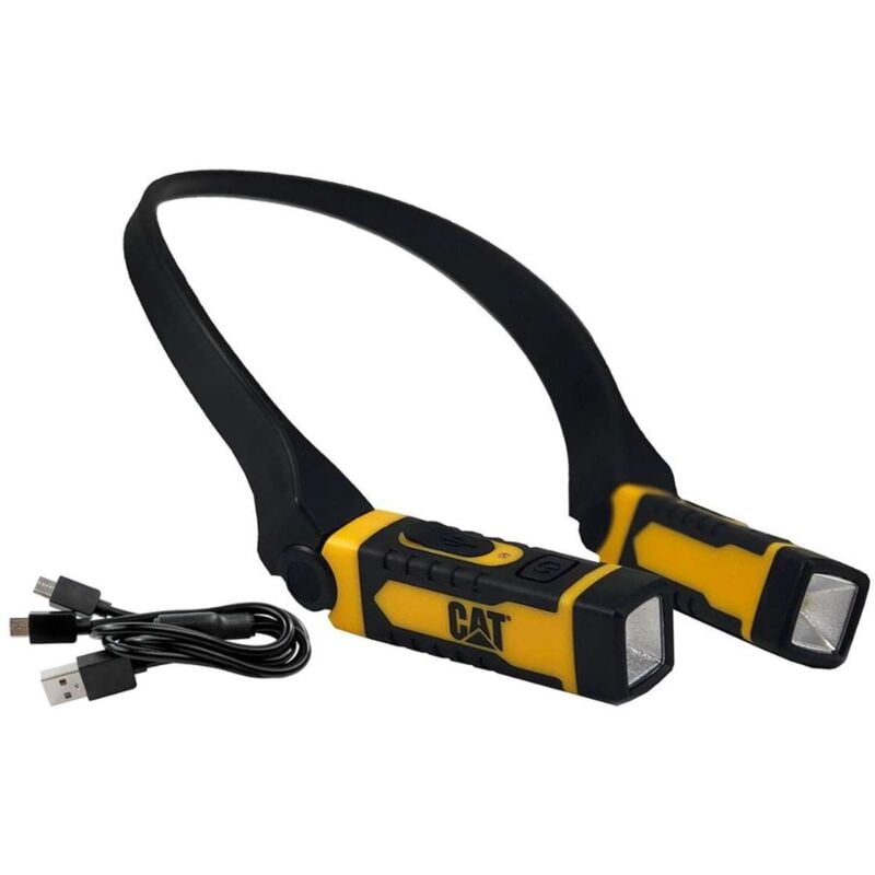 foto del prodotto caterpillar torcia da collo a led, a batteria, 300 lm ct7105