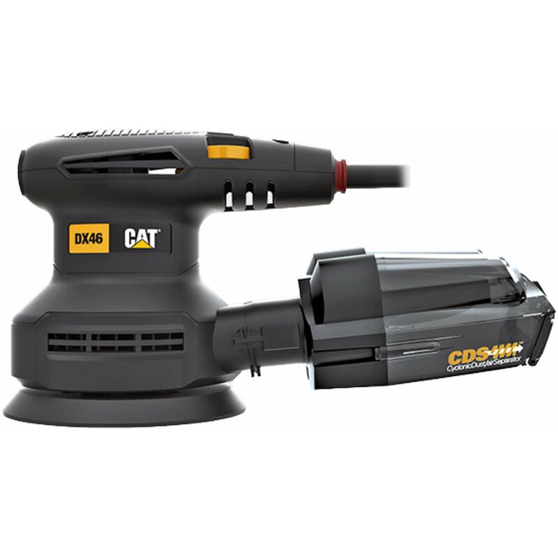 foto del prodotto caterpillar utensili levigatrice rotorbitale elettrica 125mm, 400w dx46