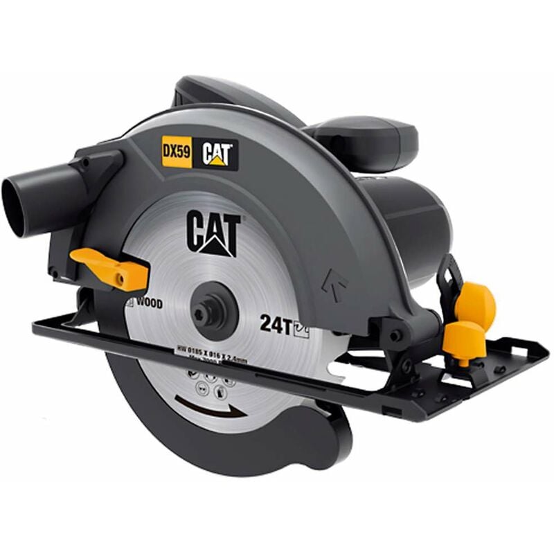 foto del prodotto caterpillar utensili sega circolare elettrica 185mm, 1400w dx59