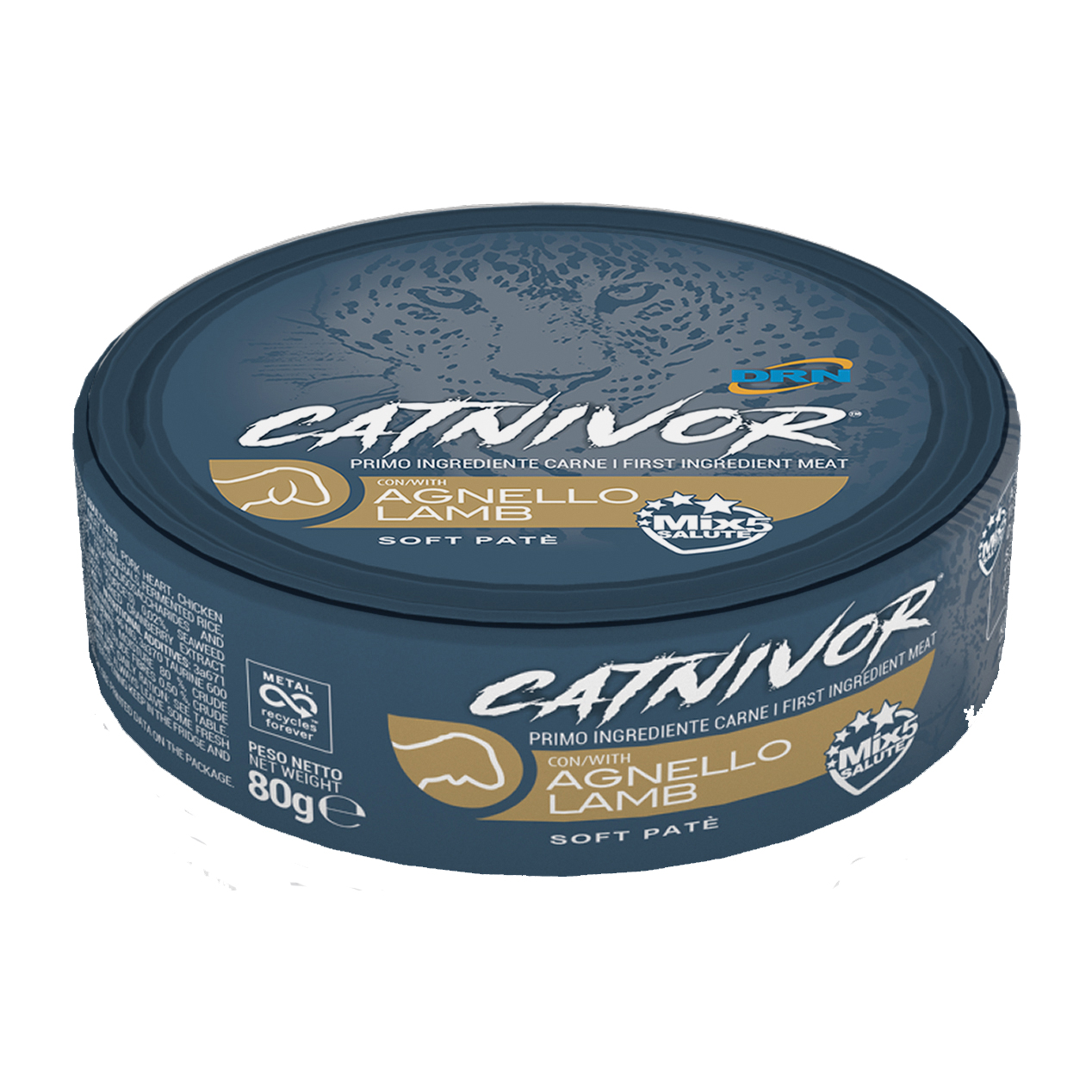 foto del prodotto catnivor agnello 80 gr