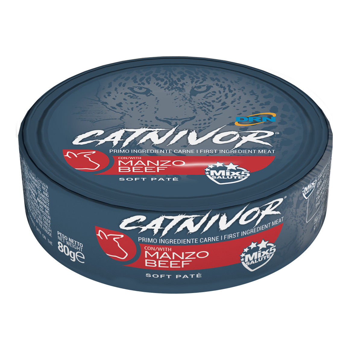 foto del prodotto catnivor manzo 80 gr