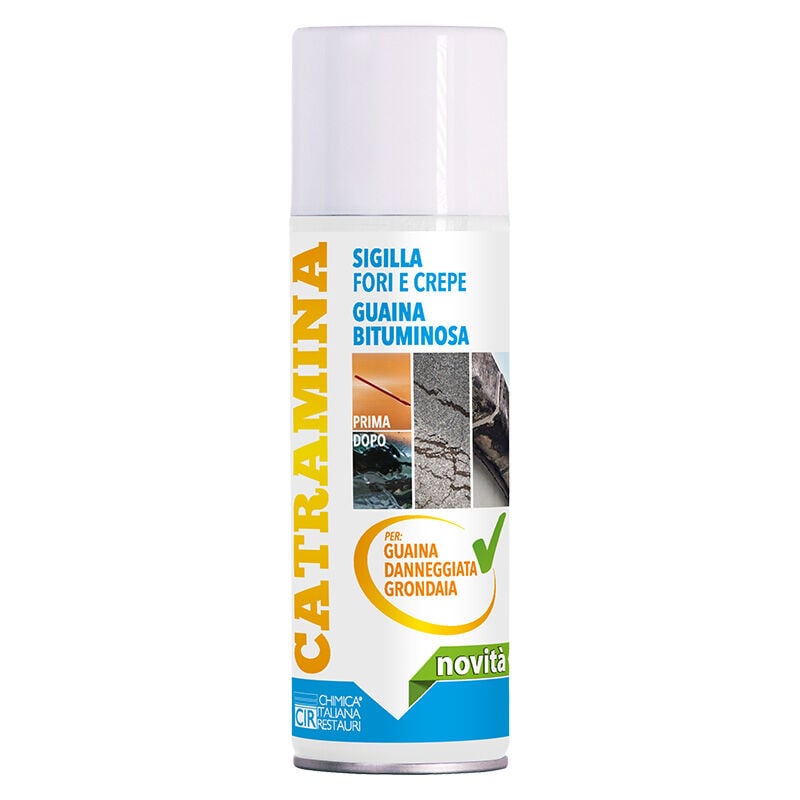 foto del prodotto catramina sigillante impermeabilizzante bituminoso a base solvente ml.400 spray