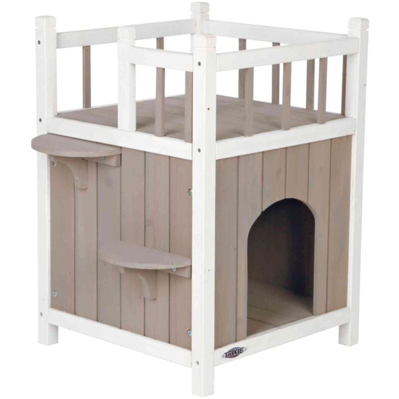 foto del prodotto cats home con balcone 45 65 45cm