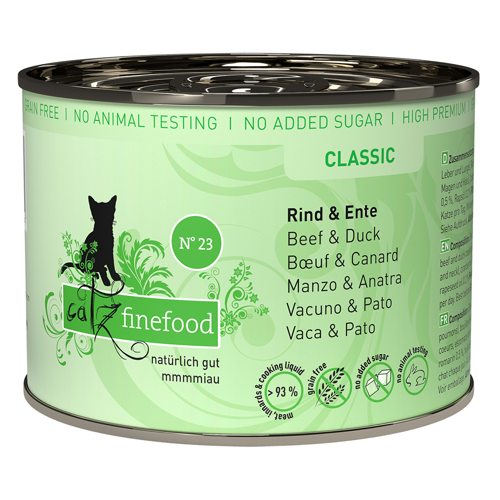 foto del prodotto catz finefood 6 x 200 g manzo anatra