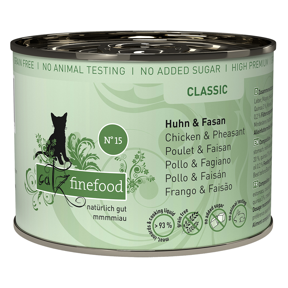 foto del prodotto catz finefood 6 x 200 g pollo fagiano