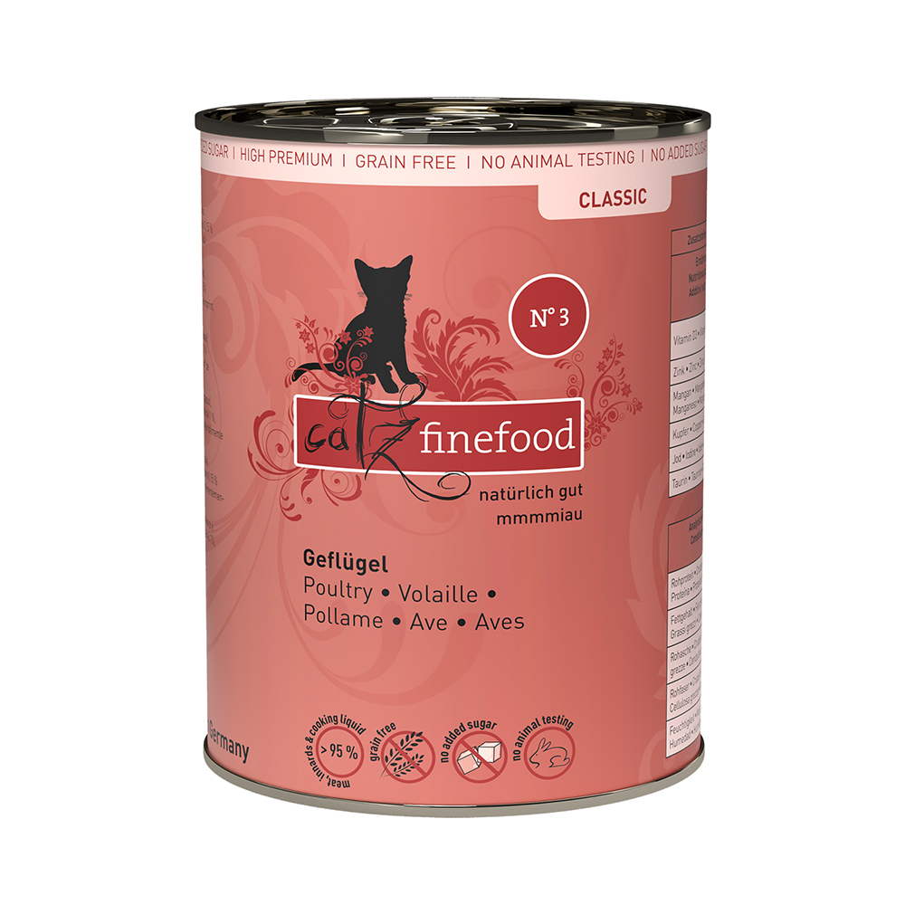 foto del prodotto catz finefood 6 x 400 g pollame