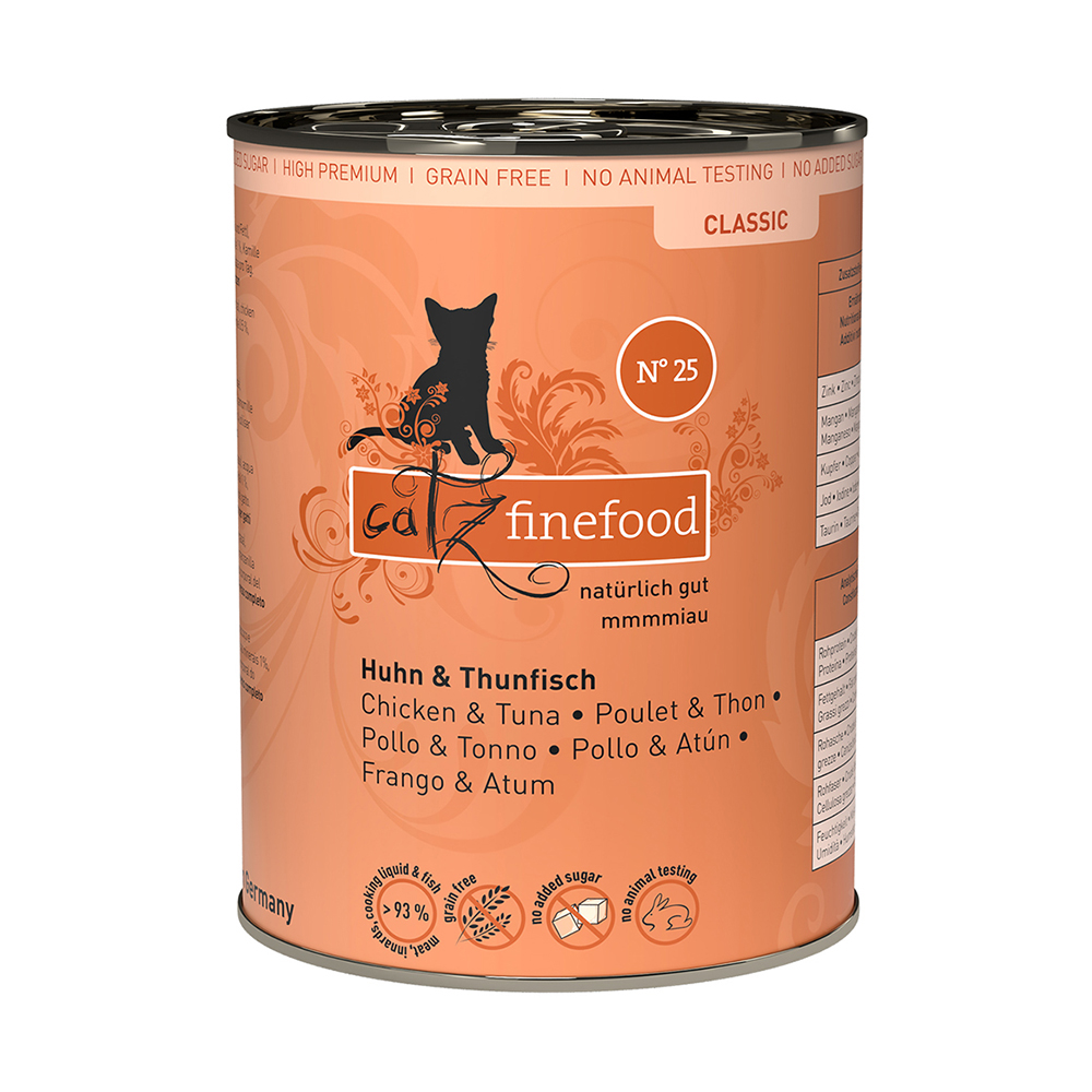 foto del prodotto catz finefood 6 x 400 g pollo tonno