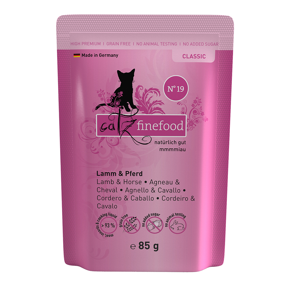foto del prodotto catz finefood 8 x 85 g agnello cavallo