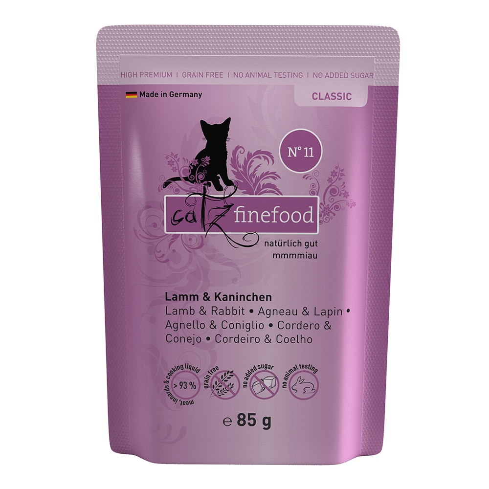 foto del prodotto catz finefood 8 x 85 g agnello coniglio