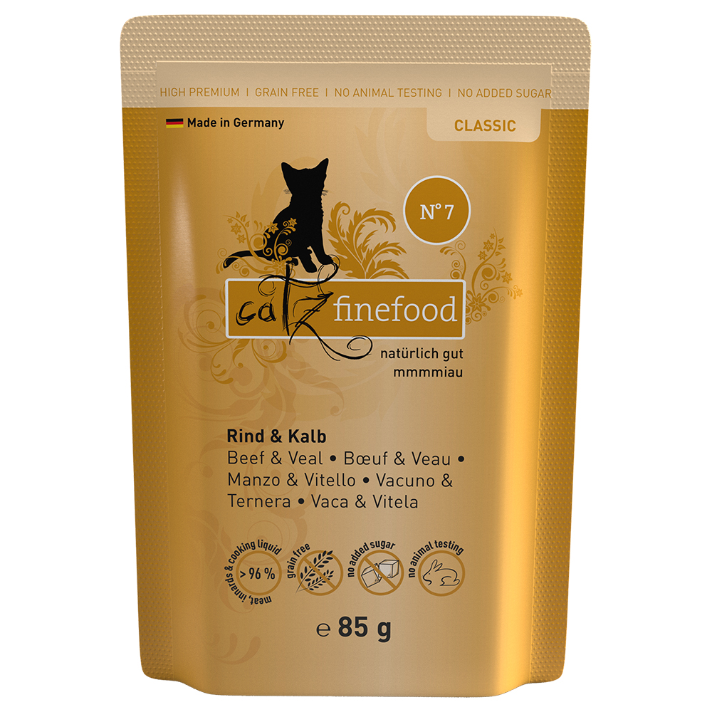 foto del prodotto catz finefood 8 x 85 g manzo vitello