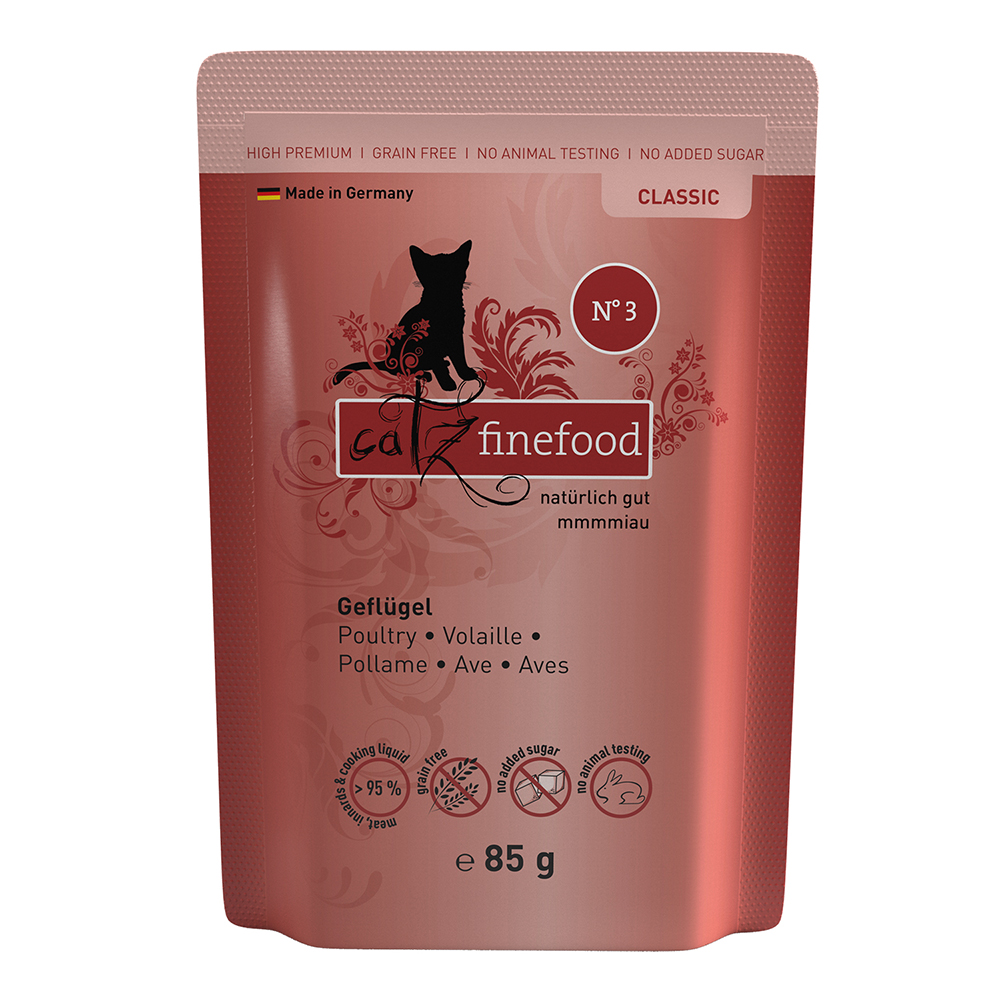 foto del prodotto catz finefood 8 x 85 g pollame