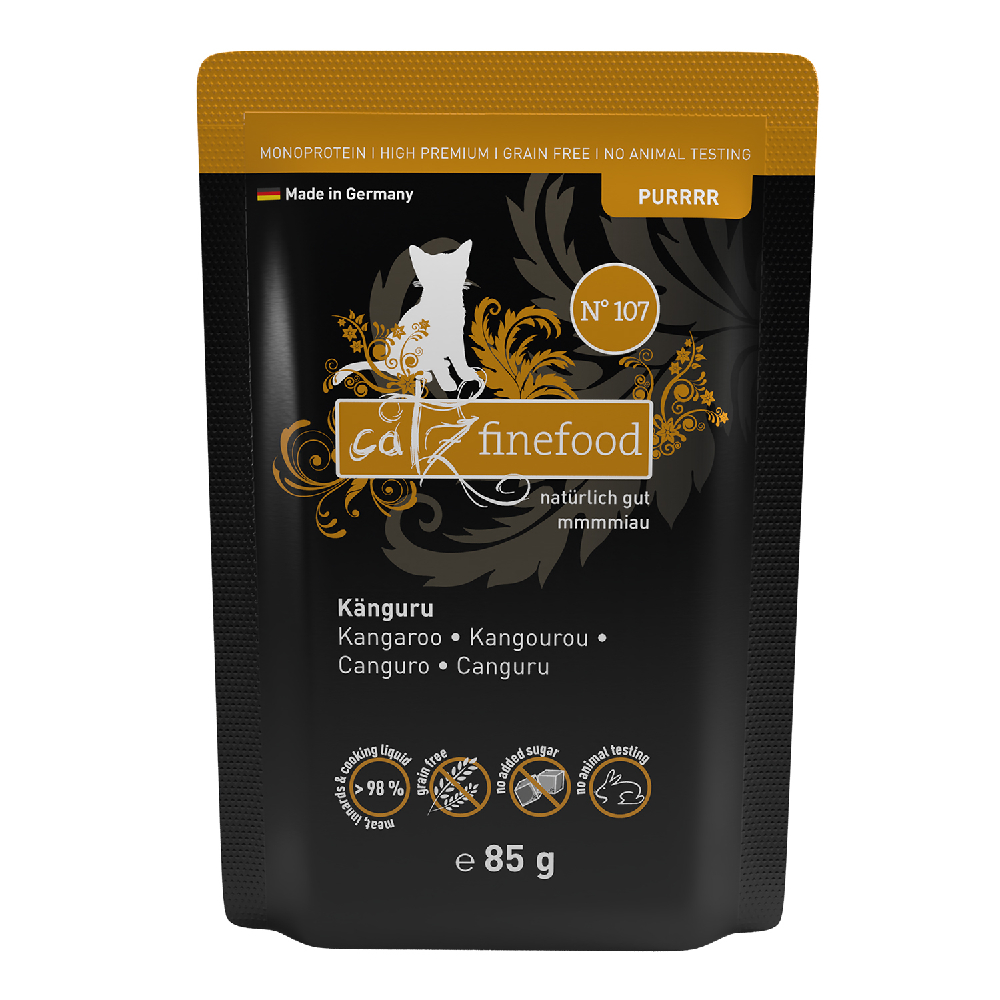 foto del prodotto catz finefood purrrr in busta 8 x 85 g canguro