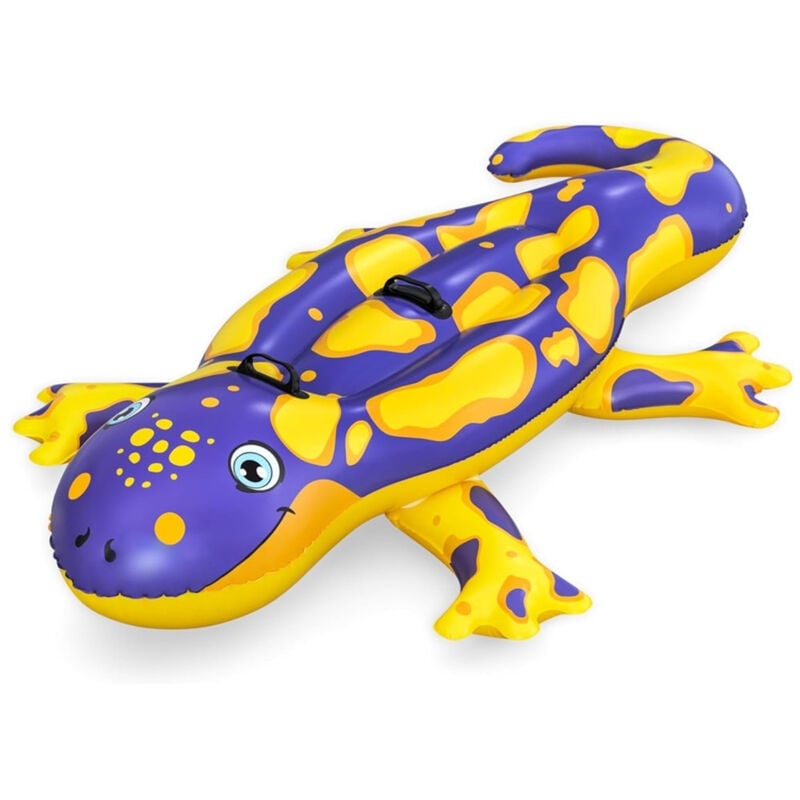 foto del prodotto cavalcabile gonfiabile forma salamandra galleggiante 191 x 119 cm con maniglie 41502 trade shop traesio
