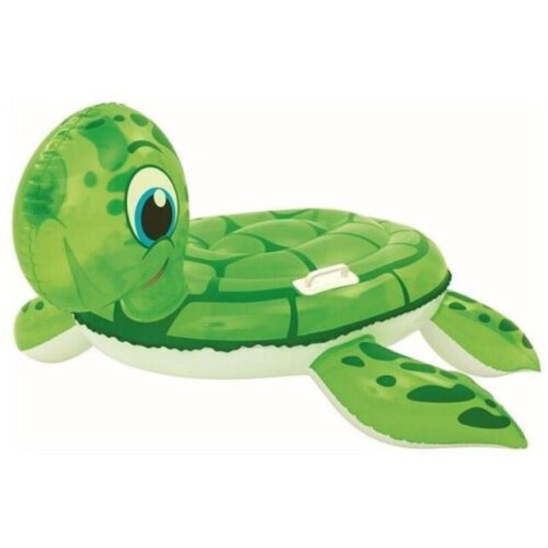foto del prodotto cavalcabile gonfiabile tartaruga galleggiante bambini 140x140 cm maniglie 41041 trade shop traesio