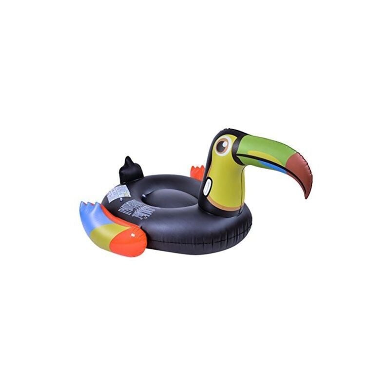 foto del prodotto cavalcabile gonfiabile tucano nero