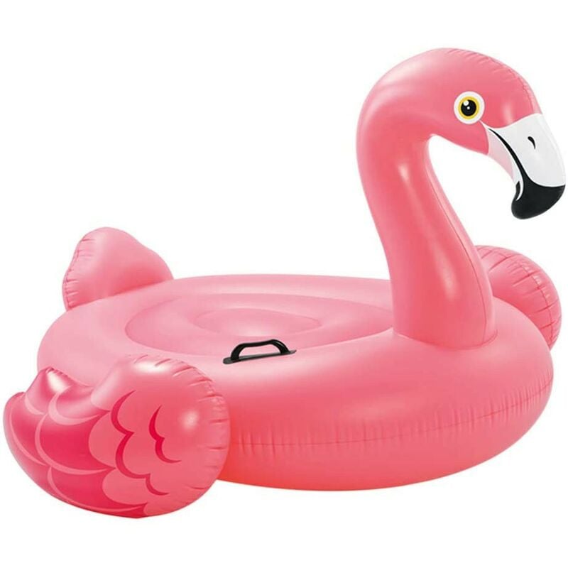 foto del prodotto cavalcabile intex bambini mare piscina fenicottero materasso acqua gonfiabile