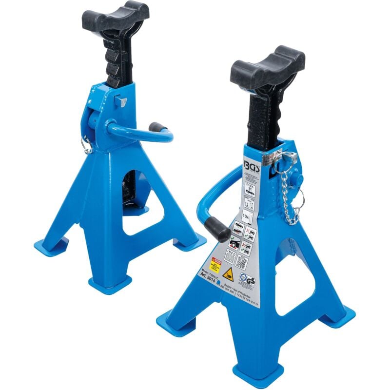 foto del prodotto cavalletti carico 2000 kg coppia corsa 268 418 mm 1 coppia