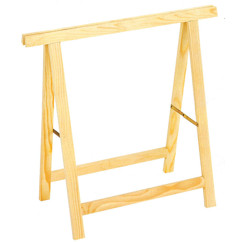foto del prodotto cavalletto in pino super cm.73,5x77h mis.3