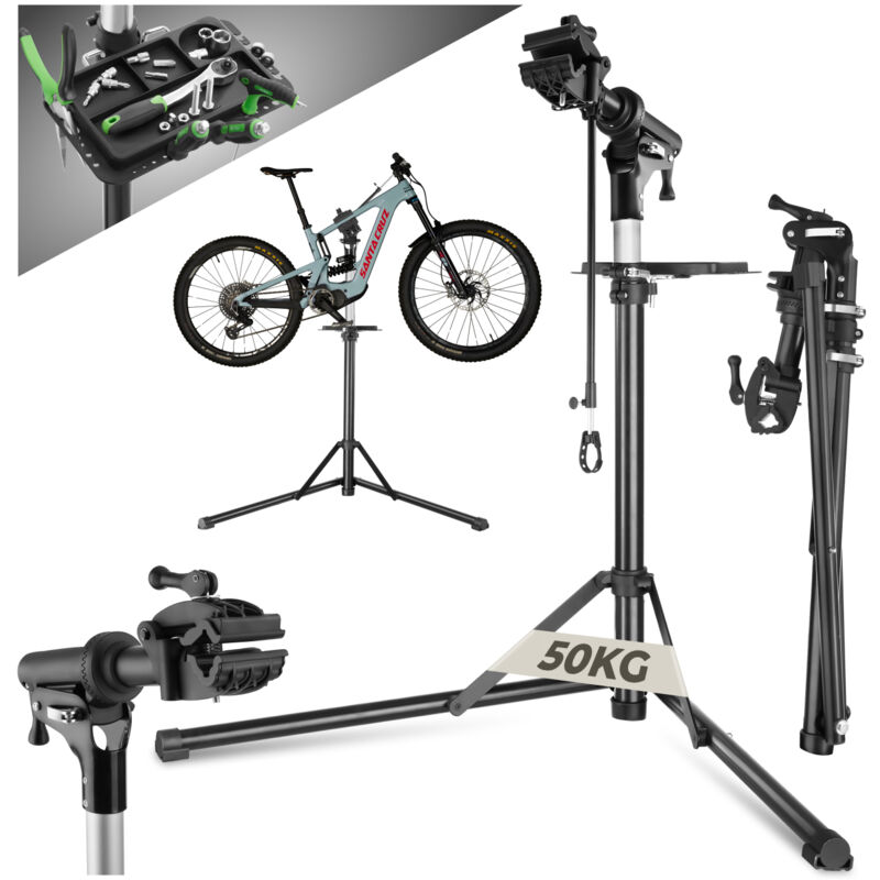 foto del prodotto cavalletto manutenzione bici jan fino a 50 kg. adatto alle biciclette elettriche cavalletti bici, cavalletto bici, cavalletto manutenzione bici
