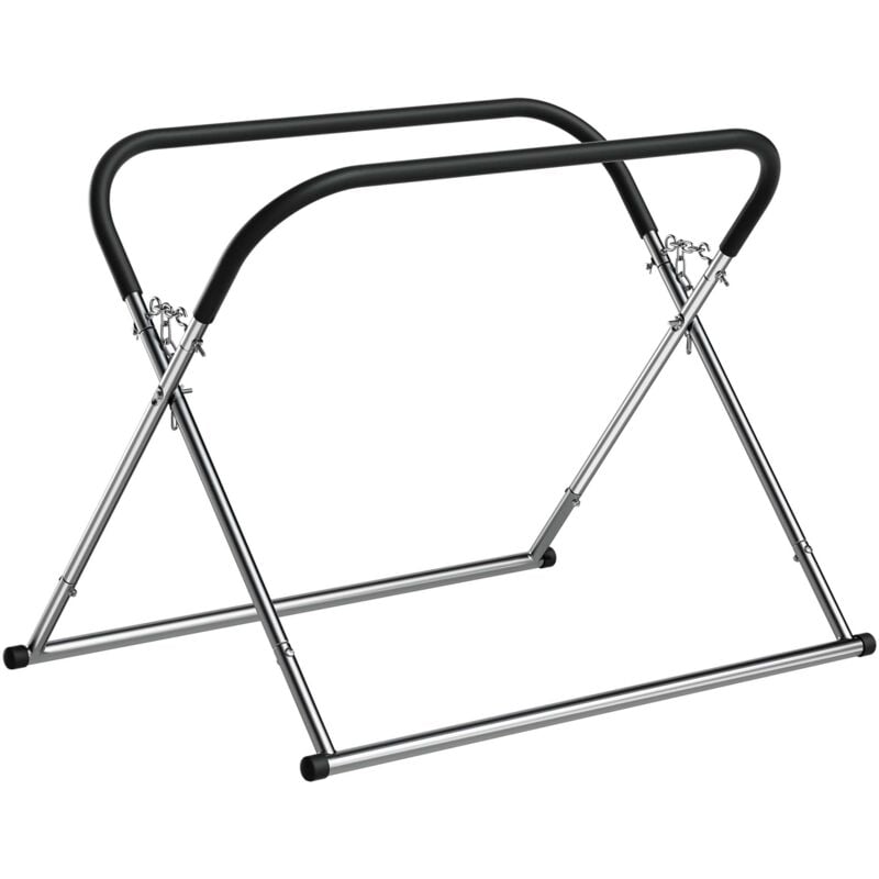 foto del prodotto cavalletto per parabrezza pieghevole regolabile in altezza max 75 kg supporto